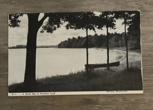 Milica Minnesota Lake Bay Vacationland Scene Vintage Postcard - Picture 1 of 2