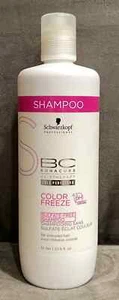 BC BONACURE SCHWARZKOPF COLOR FREEZE PROTECTING SULFATE FREE HAIR SHAMPOO 33.8OZ - Picture 1 of 5