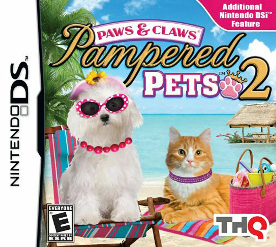 Paws and Claws Pampered Pets 2 Game Nintendo DS 2011 SEALED NEW Rated E NEW - Image 1 of 1