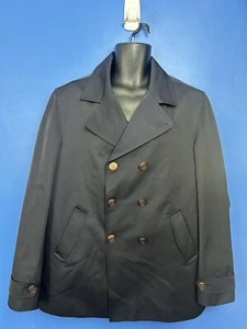 Sand Copenhagen 70/short Pea Coat Jacket Size 54 (L) Techno Cotton - Picture 1 of 14