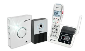 Geemarc AmpliDECT 595 U.L.E Doorbell Senioren Telefon mit Türklingel Sprechanlag - Bild 1 von 12