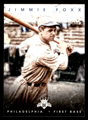 2016 Panini Diamond Kings Jimmie Foxx card #8 Philadelphia Athletics - Image 1 of 2