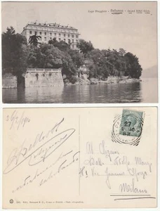 PALLANZA - VERBANIA - GRAND HOTEL EDEN - VIAGG. 1910 -88238- - Picture 1 of 1