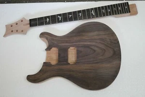 E-Gitarren-Bausatz der Marke Musoo mit Palisanderplatte (2-3cm) für 24 Bünde - Bild 1 von 12