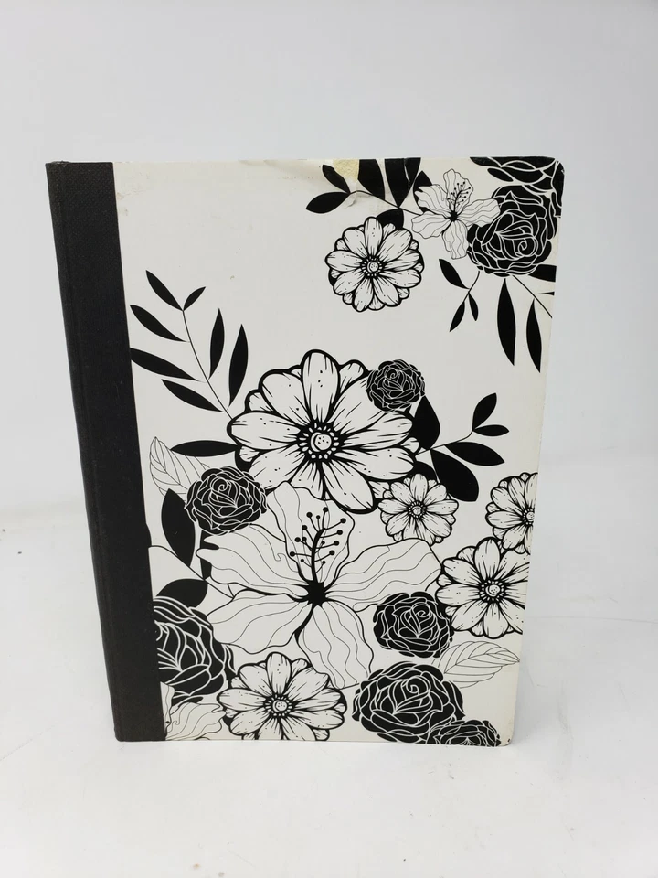 C. R. Gibson Markings Flower Leaf Design Notebook 8.5 in x 6 in - Image 1 of 4