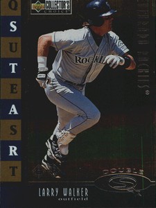 1998 (ROCKIES) Collector's Choice StarQuest Double #14 Larry Walker