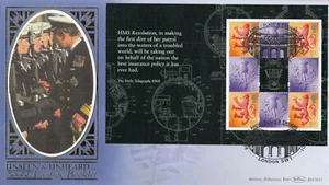Unseen Unheard Folleto Panel GB Benham BLCS215 FDC Admiralty Arch 2001 (80396) - Imagen 1 de 1