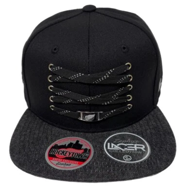 Zephyr NHL Detroit Red Wings RARE Lacer "Timeless" Flat Bill SnapBack Hat NWT - Image 1 of 4