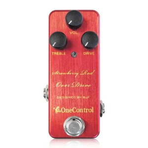 One Control Strawberry Red Overdrive Designed By BJF - Picture 1 of 1