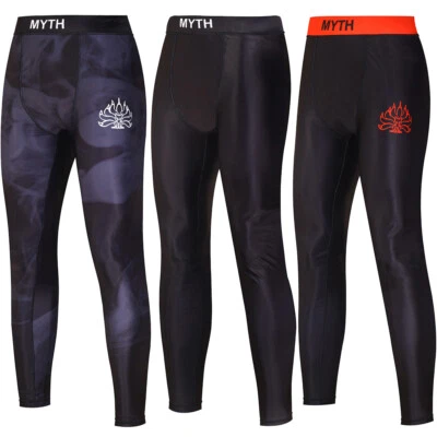 MITO MMA Leggings No Gi Ropa de Lucha BJJ Spats Atleta Gimnasio Fitness Entrenamiento Legging Foto 1 de 2