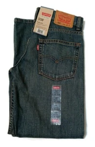 Levis 550 Jeans Boys Size 11 Reg (25x26) Blue Relaxed Fit Tapered Leg Denim  - Picture 1 of 4
