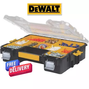 DeWalt Deep Pro Yellow/Black Tool Storage case Box Depth 11.6cm - Picture 1 of 4