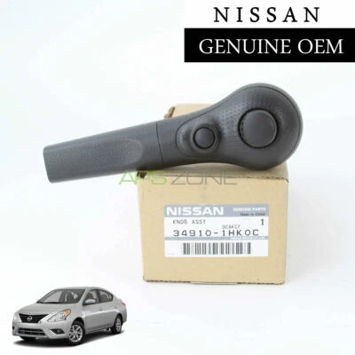 GENUINE NISSAN VERSA VERSA NOTE AUTO TRANSMISSION SHIFT KNOB OEM 34910-1HK0C - Image 1 of 2