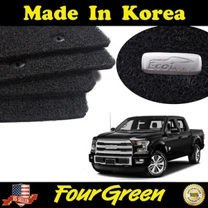All Weather Coil Waterproof Floor Mats for 2015-19 Ford F150 Extended Super Cab - Picture 1 of 11
