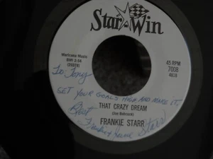Z26 STAR WIN 7008 RnR ROCKABILLY FRANKIE STARR ELEVATOR BABY THAT CRAZY DREAM - Picture 1 of 13