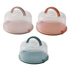 8inch Pie Cake Carrier with Lid Cake Transport Container for Cupcake Kitchen