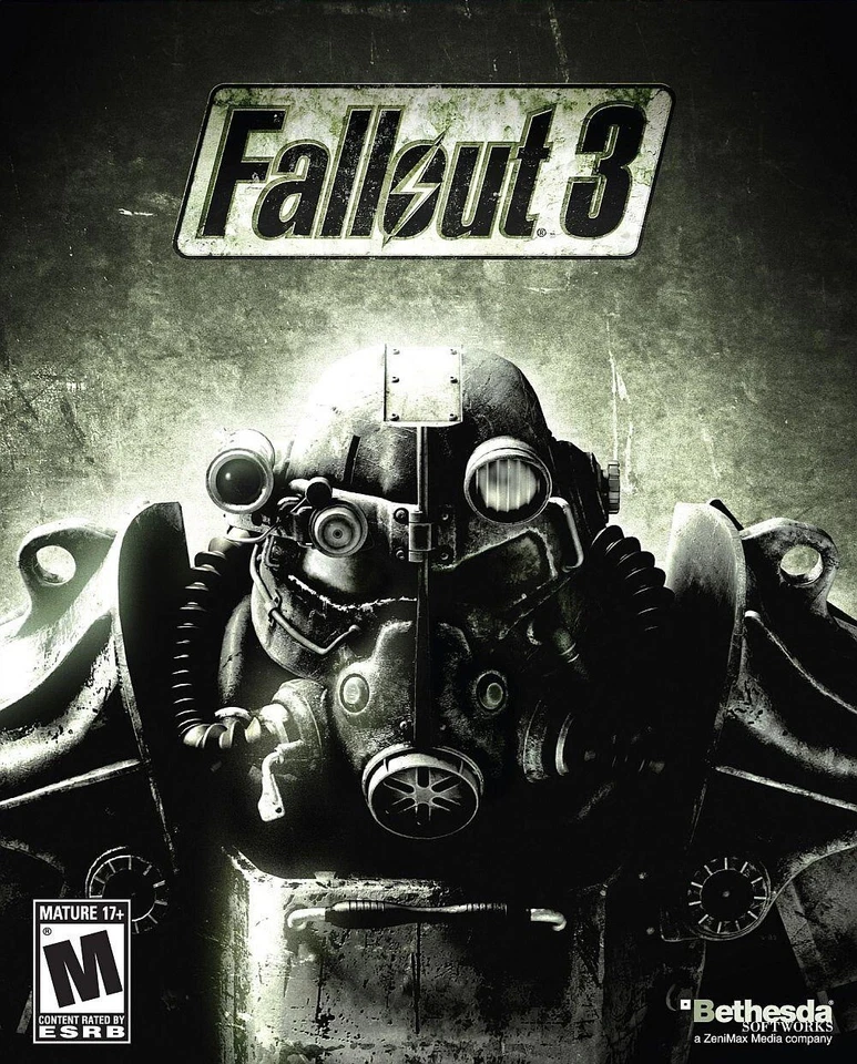 Fallout 3 Wall Art Classic Popular Game Cover Poster Bedroom Decor Sports 11x14