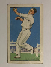 PARK DRIVE .. CHAMPIONS … Cricket Cards .. 2nd Series .. No.11 .. G O ALLEN