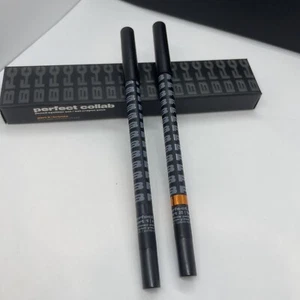 Beauty for Certain Perfect Collab Pencil Eyeliner Set NAVY + BRONZE New in Box G - Picture 1 of 11