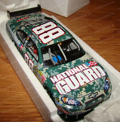 #88 Dale EARNHARDT Jr National Guard Digital Camo Impala SS RCCA 1:24 933/1200 - Image 1 of 4