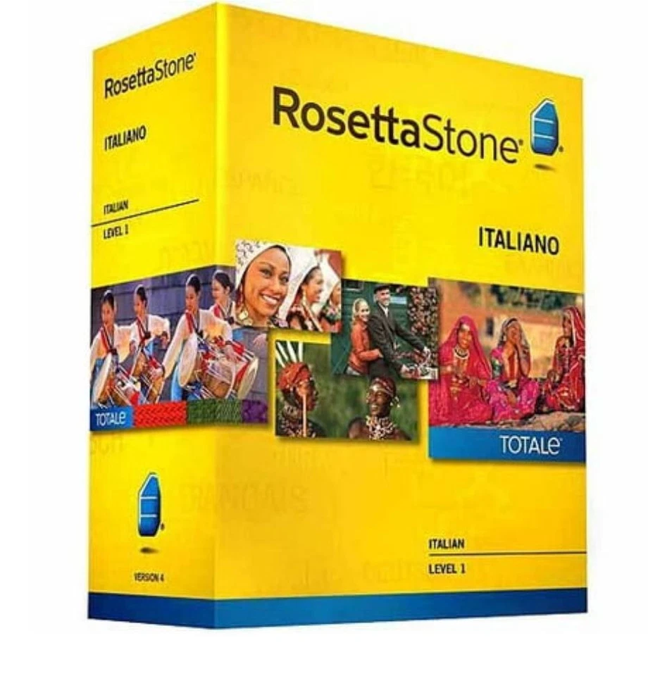 Rosetta Stone Italian Level 1 Interactive Language Learning Software Italian One - Image 1 of 4