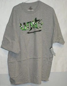 New Unit Riders Adult Mens Mosaic S/S Tee T Shirt Heather Grey/Green 3XL XXXL 3X - Picture 1 of 1