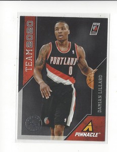 2013-14 Pinnacle Team 2020 Artist's Proof #25 Damian Lillard Blazers