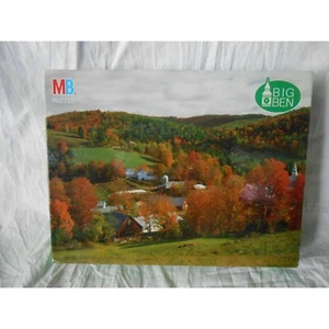 NUOVO puzzle campagna East Topsham Vermont Woods 1000 pezzi MB Big Ben - Foto 1 di 3