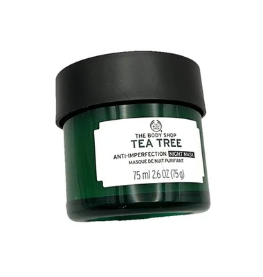 The Body Shop Tea Tree Anti-Imperfection Night Face Mask 75ml Discontinued New - Image 1 of 4