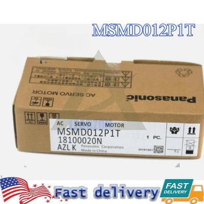 1PC MSMD012P1T NOVO PANASONIC AC Servo Motor MSMD012P1T entrega rápida - Imagem 1 de 4
