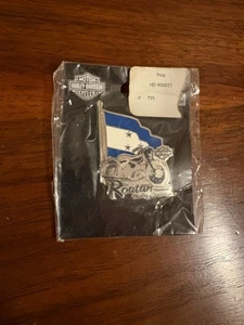 Vintage Harley Davidson Rotan Honduras Motor Cycles Pin - Bild 1 von 3