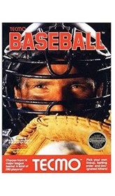 Tecmo Baseball For Nintendo NES Vintage Sports  2E