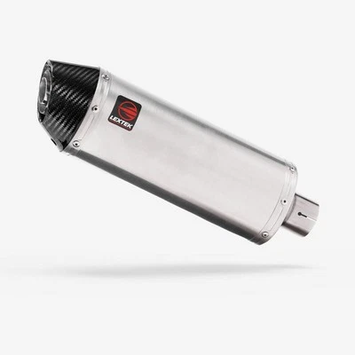 Lextek RP2 Exhaust Silencer Gloss Carbon Tip 51mm Slip On End Can BS approved - Image 1 of 4