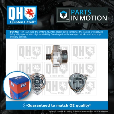 Alternatore compatibile DAEWOO MUSSO FJ 2.9D 1999 MB-OM662 QH qualità originale garantita - Immagine 1 di 4