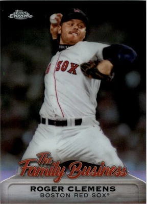 2019 Topps Chrome Update The Family Business #FBC6 Roger Clemens - NM-MT - Image 1 of 2
