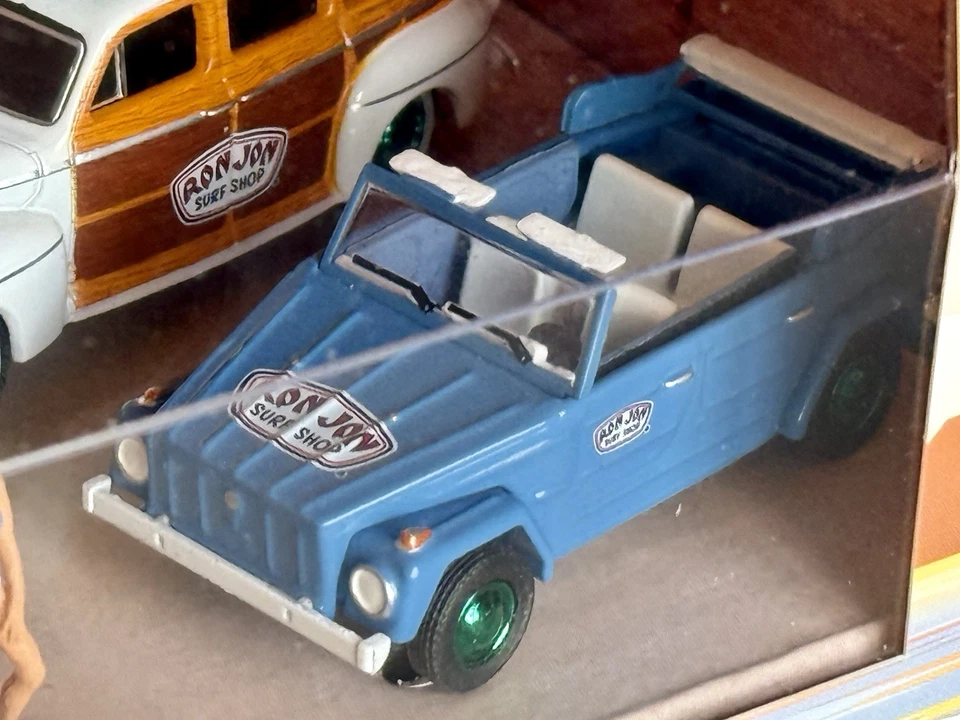 Greenlight Ron Jon Surf Shop Chase 2024 Green Machine Ford Mercury VW Harvester