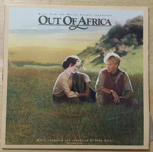 Out Of Africa Vinyl Motion Picture Soundtrack Record John Barry 1980s VG TESTED* - Picture 1 of 4