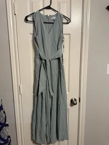 Calvin Klein woman’s size 2 romper light green stretch lightweight- NWT - Picture 1 of 6