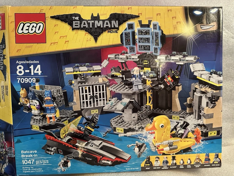 Title: COMPLETE/OPEN BOX - LEGO Batman Movie: Batcave Break-in (70909) - Retired - Image 1 of 4