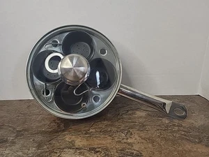 Resto by Demeyere Egg Poacher Set 4 Cup 18/10 Stainless Steel Made in Belgium - Picture 1 of 6