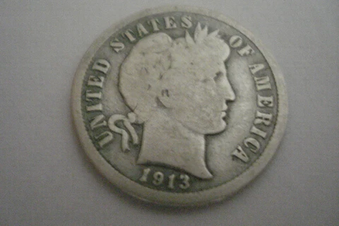 1913-BARBER DIME-BD-299 Cover