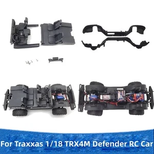 Per Traxxas 1/18 TRX4M Defender RC Kit Interno Sedile Controllo Centrale Auto +Parafango - Foto 1 di 11