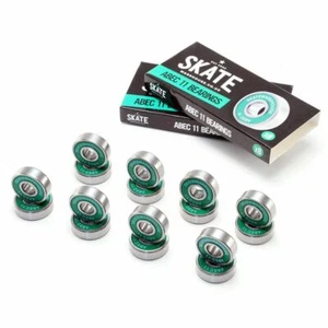 Skatewarehouse ABEC 11 Roller Skate/Derby/Inline Skating Bearings x16 FAST SHIP - Picture 1 of 1