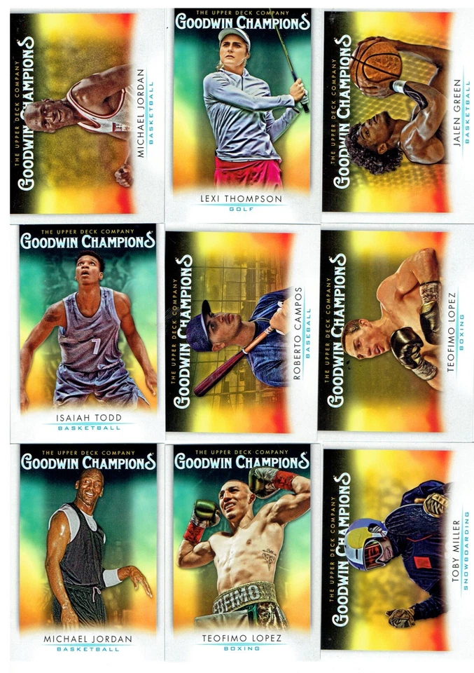 Single Card - 2021 Upper Deck Goodwin Champions Base Card - $1 Shipping - U Pick - Image 1 of 1