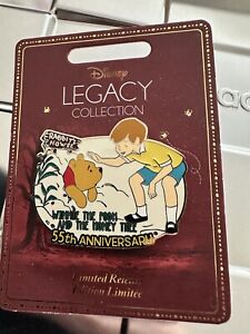 Disney Legacy Collection Winnie The Pooh 55th Anniversary Pin Badge Ltd Release 