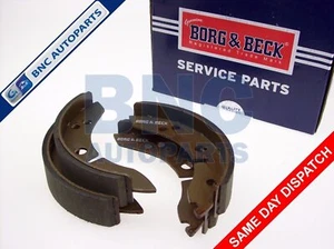 HINTERE BREMSSCHUHE 4ER SET für MORRIS MINOR von 1957 bis 1971 - Borg & Beck - Bild 1 von 2