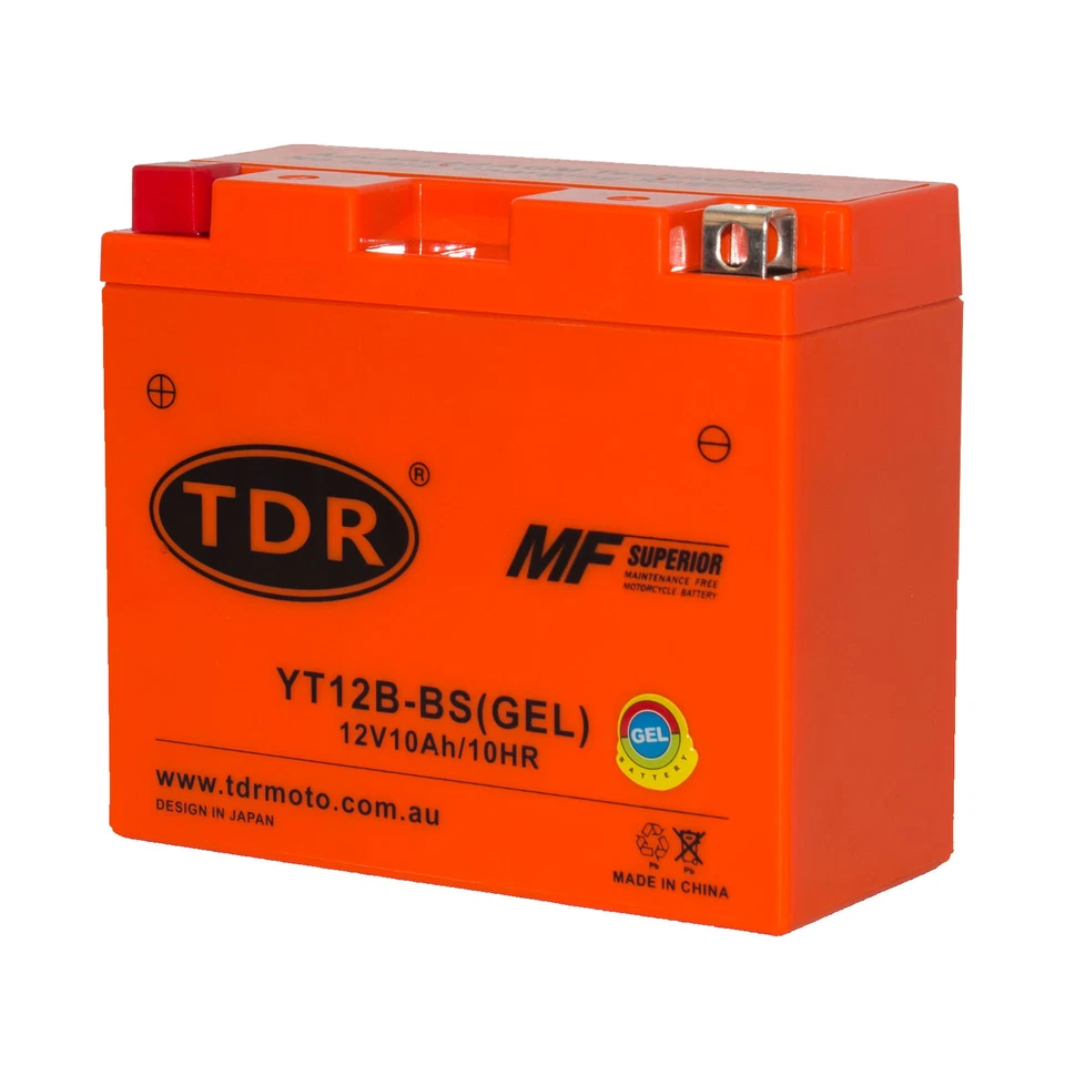 TDR MOTO TE015 12V Motorcycle Battery