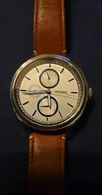 Reloj para mujer Fossil Chelsey ES3522 día fecha 24 horas acero inoxidable cristales de Swarovski Foto 1 de 4