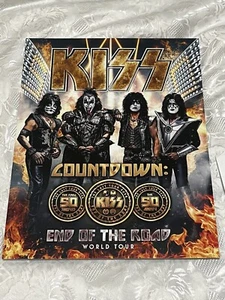 KISS Australia End Of The Road Tour 2023 Program Book Offical V8 Mint SYDNEY - Picture 1 of 9