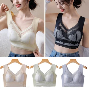 Sujetador ortopédico antirflacidez para mujer sujetador push-up copa completa belleza espalda sin costuras - Imagen 1 de 27
